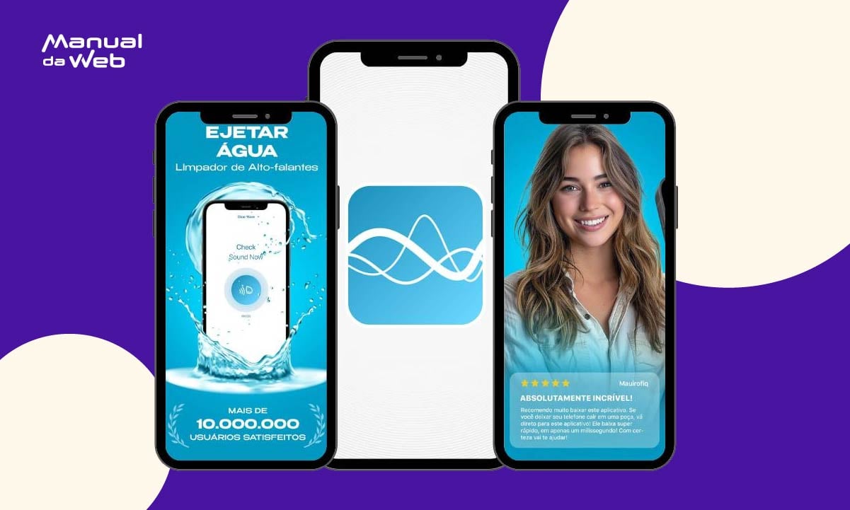 Aplicativo com som para tirar água do celular: baixe e teste agora mesmo