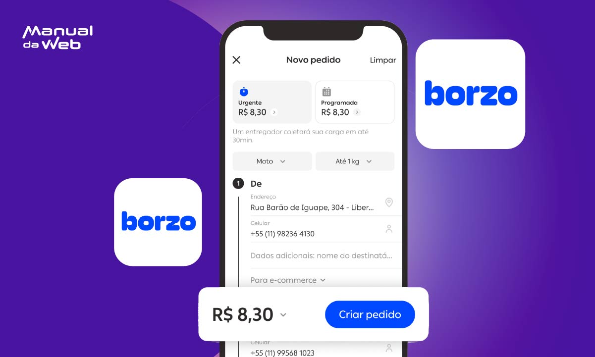 Aplicativo para receber encomendas online com frete mais barato