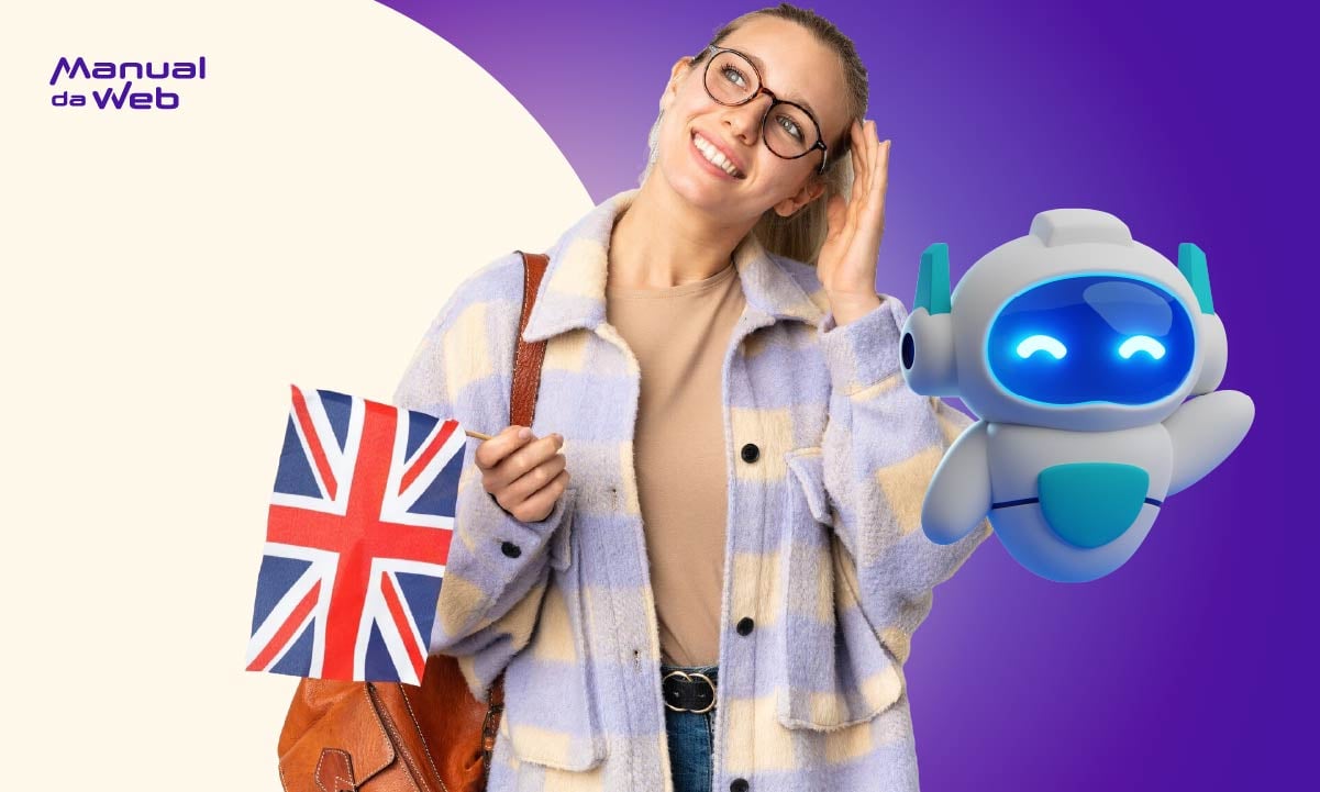 Aprender inglês com Inteligência Artificial