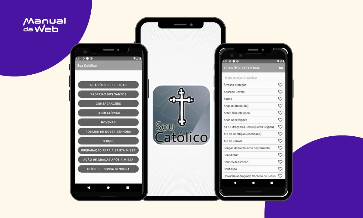 Sou Muito Católico: aplicativo de orações católicas