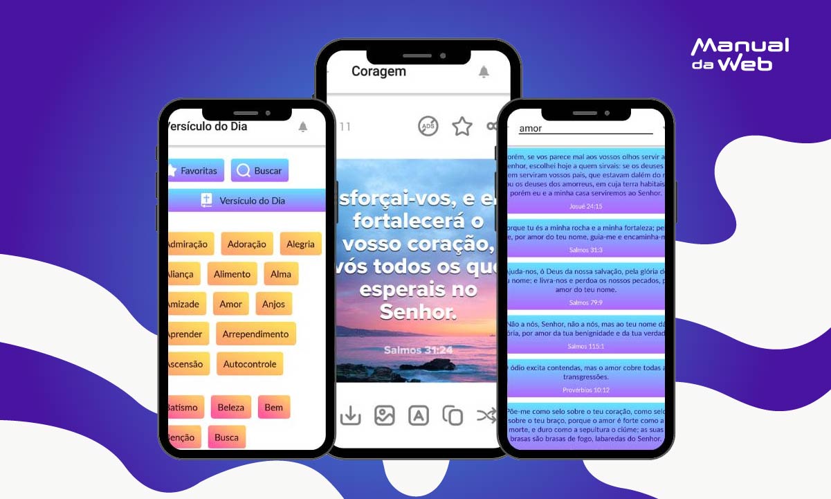 Versículos da Bíblia Sagrada: receba o versículo do dia no celular