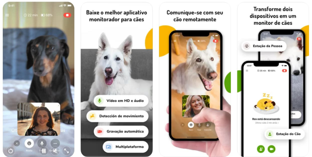 Aplicativo para monitorar cães