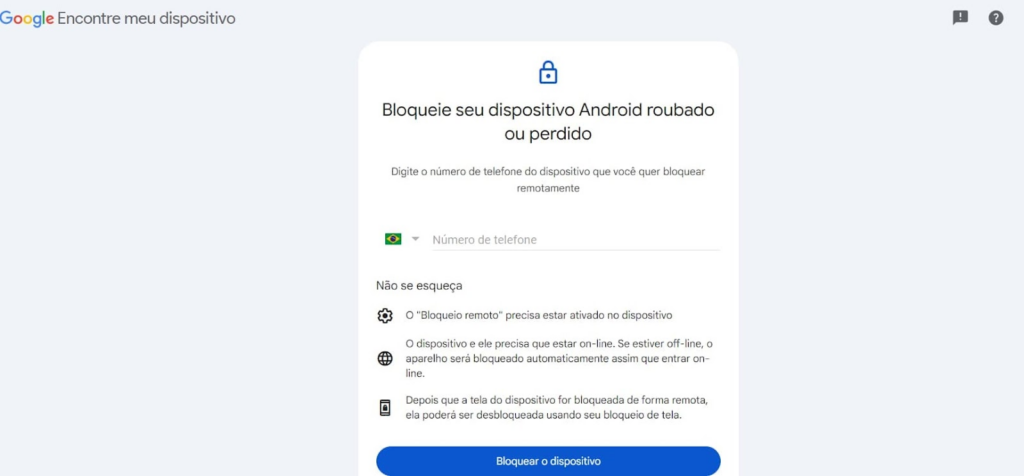 Como rastrear celular pelo e-mail