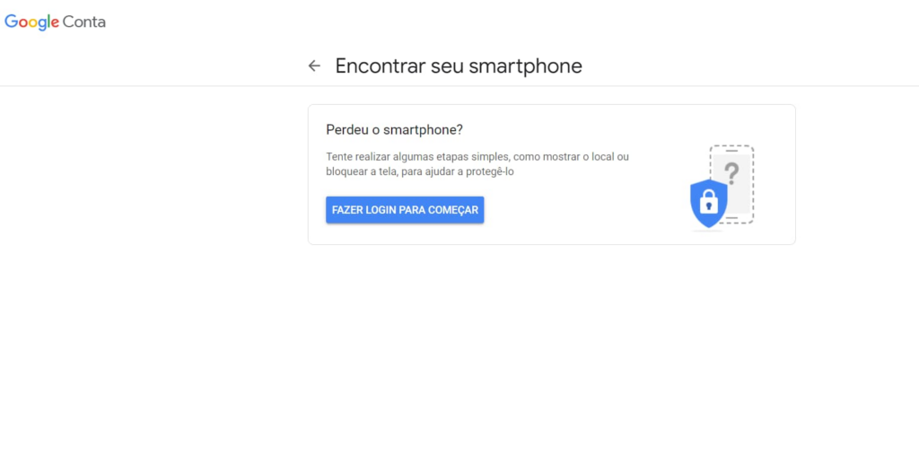 Como rastrear celular pelo e-mail