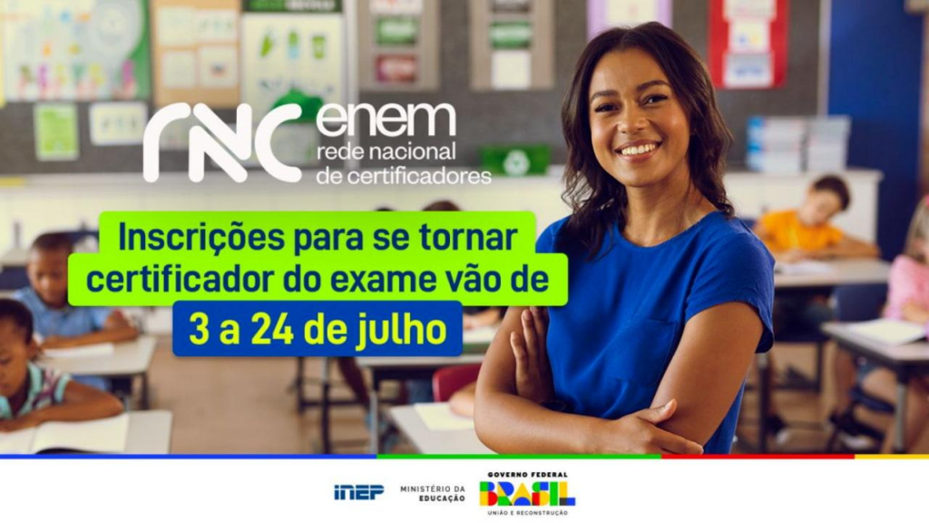 Como se cadastrar para certificador do Enem