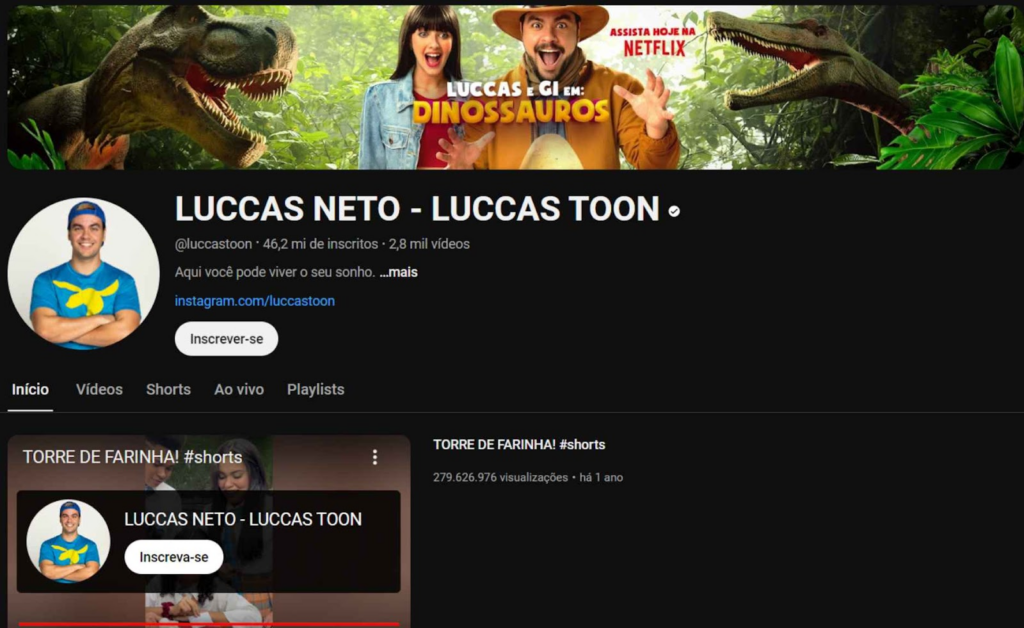 Melhores canais do YouTube