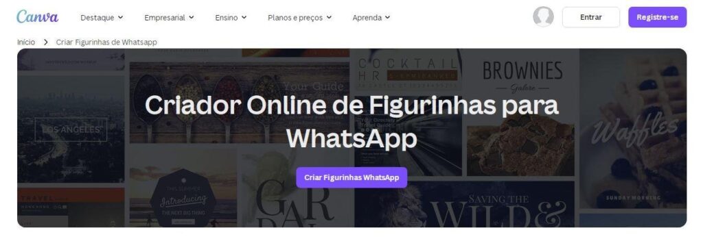 Criar figurinhas para o WhatsApp no Canva