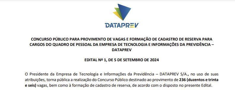 Concurso Dataprev