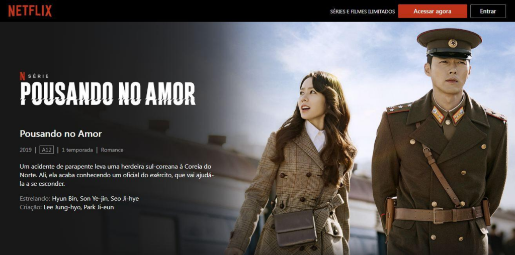 Doramas de romance da Netflix