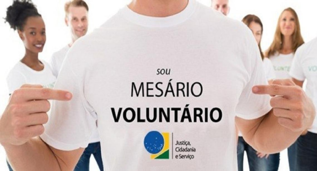 Mesário voluntário 2024