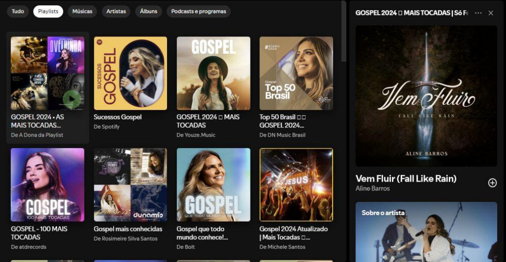 100 músicas gospel mais tocadas