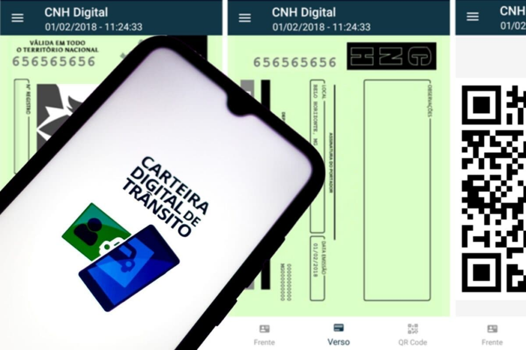 Baixar a CNH Digital no celular