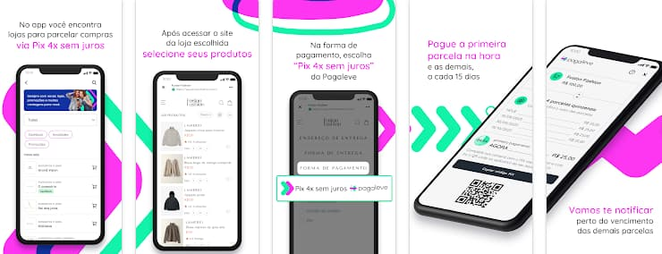 Compra parcelada no Pix