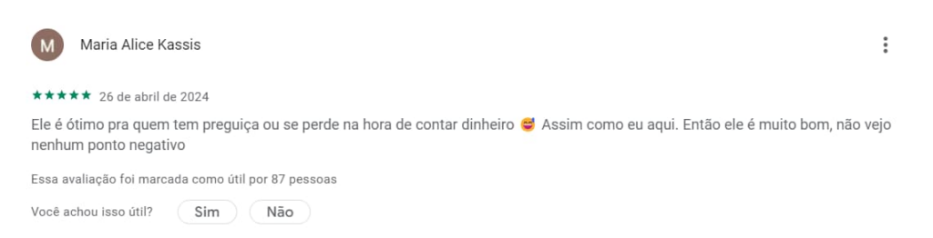 Aplicativo para contar dinheiro