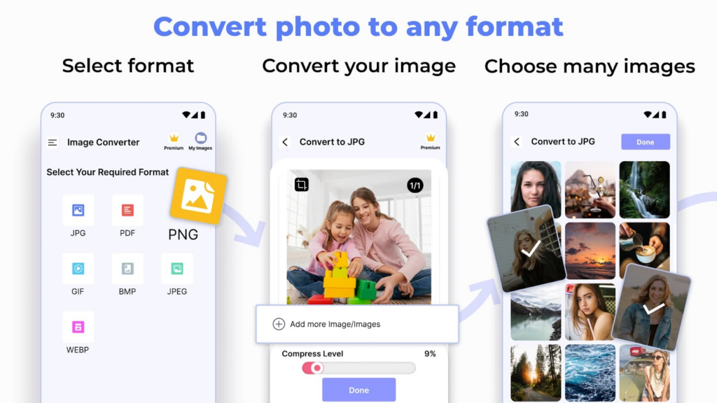 Converter imagens