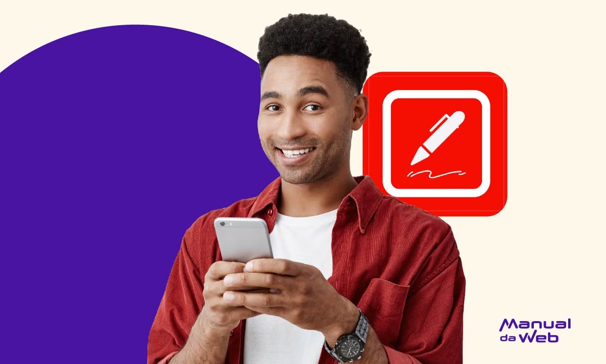 Aplicativo para assinar documento online em PDF fácil e grátis pelo celular