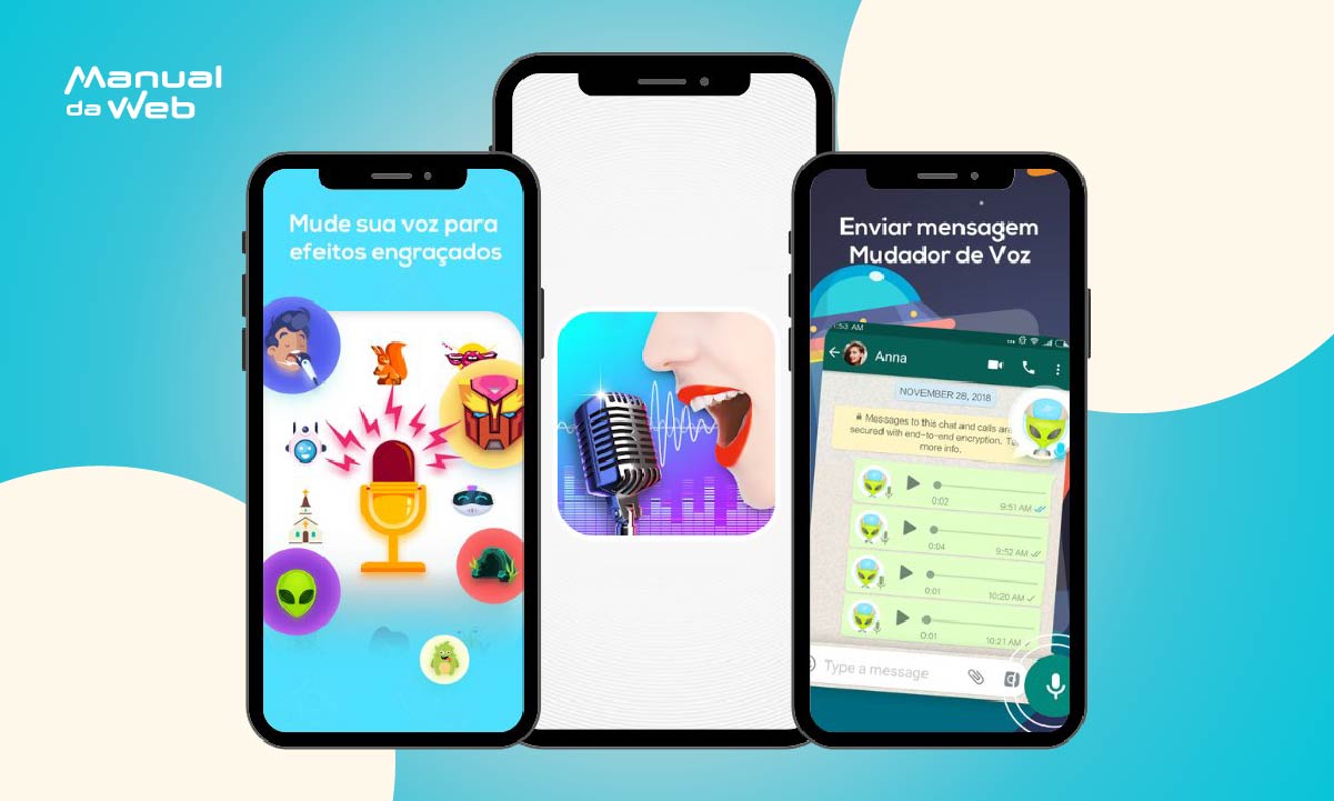 Aplicativo gratuito para modificar a voz
