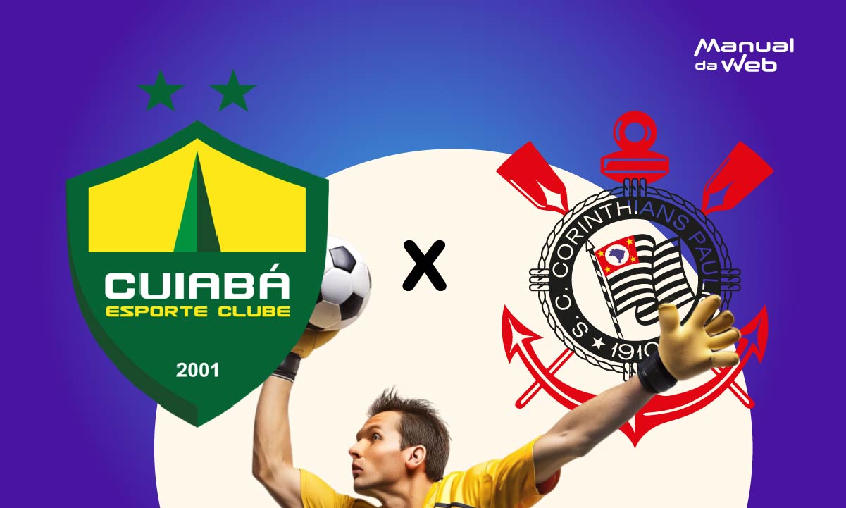 Cuiabá x Corinthians hoje 28/10 ao vivo: onde assistir, horários e escalações