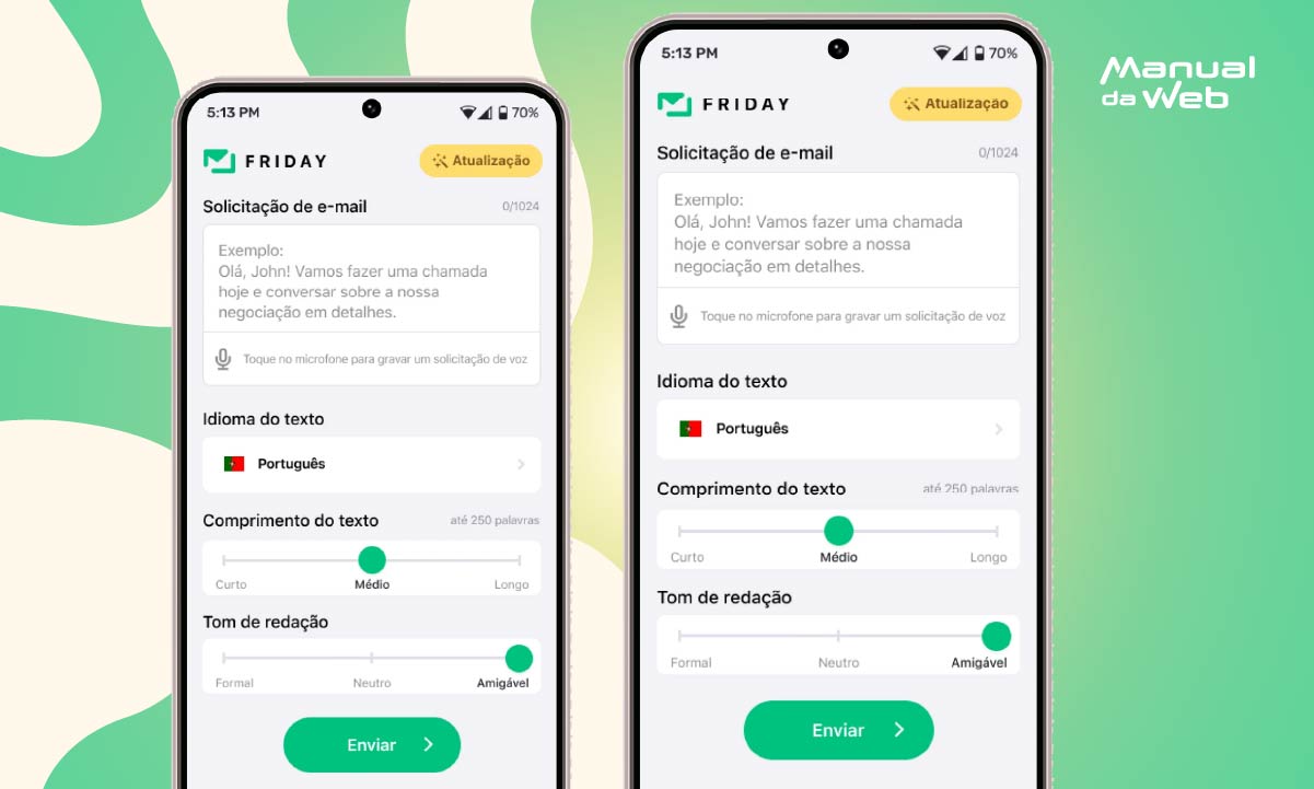 Friday: descubra como escrever e-mail com ajuda de IA