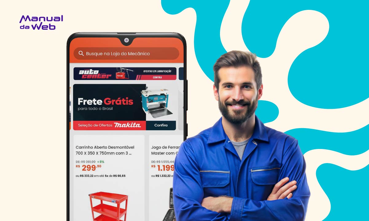 Loja do Mecânico: app com milhares de ofertas e descontos exclusivos