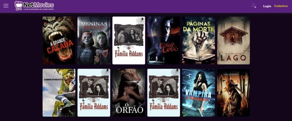 Assistir filmes online de graça