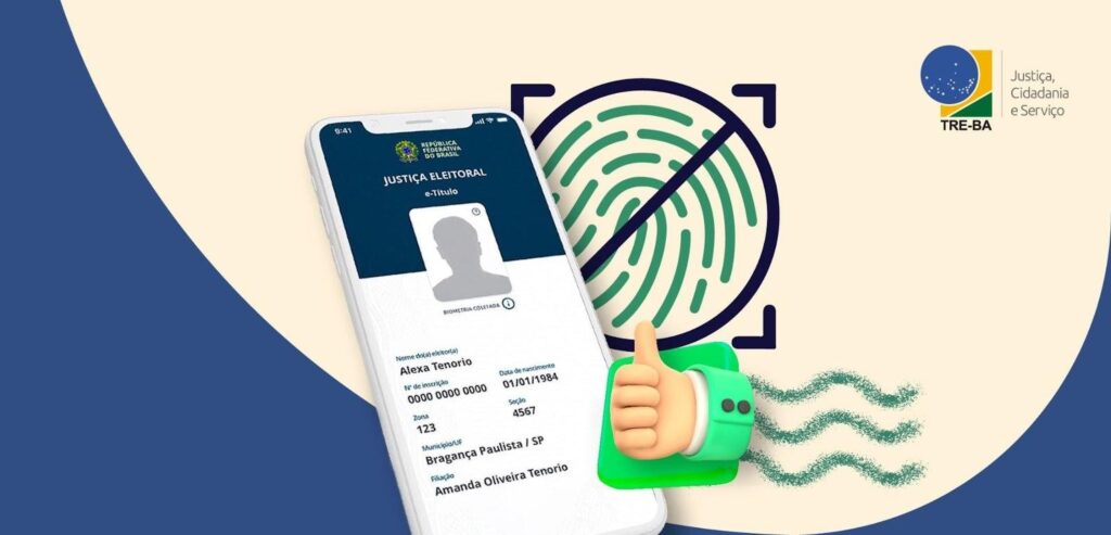 Biometria eleitoral é obrigatório