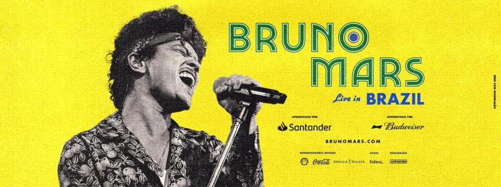 Show do Bruno Mars no Brasil