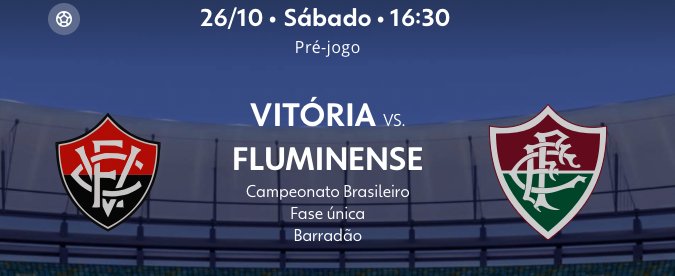 Vitória x Fluminense hoje