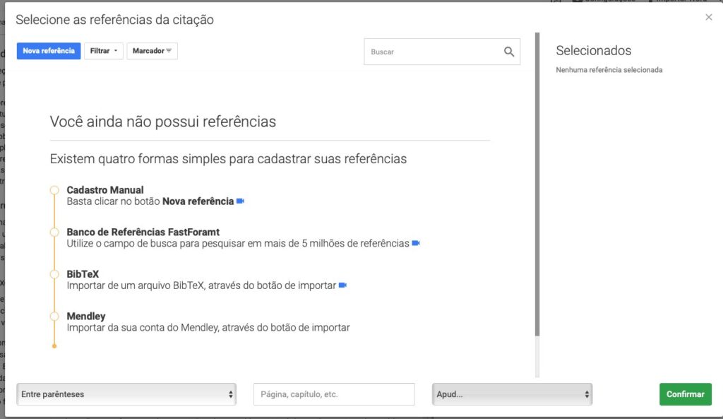 Formatação ABNT online