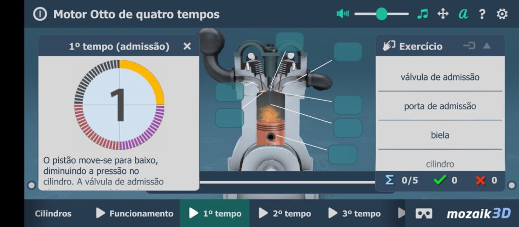 Aplicativo Motor Otto 3D