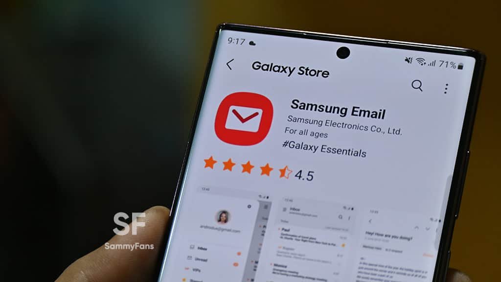 Samsung Email