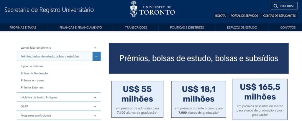 Bolsa de estudo no Canadá