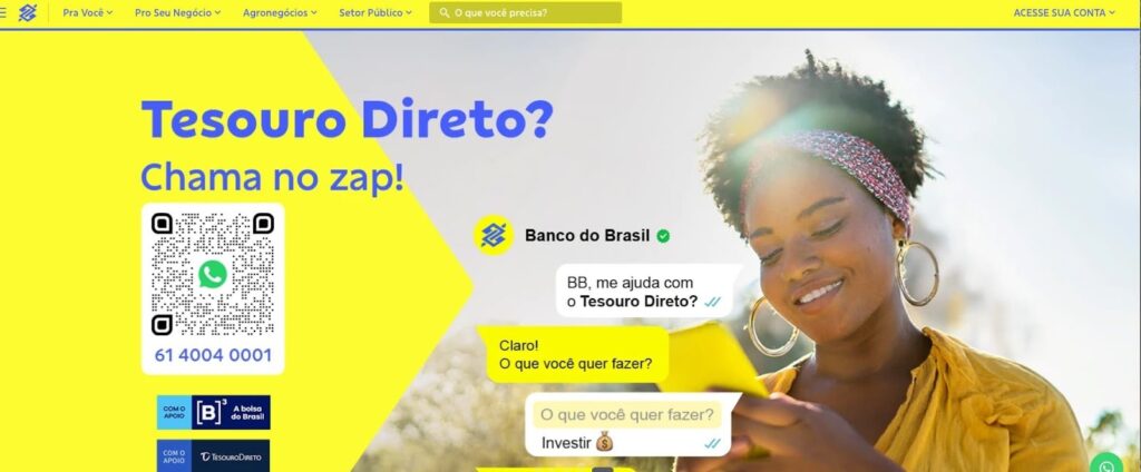 Desbloquear um cartão do Banco do Brasil