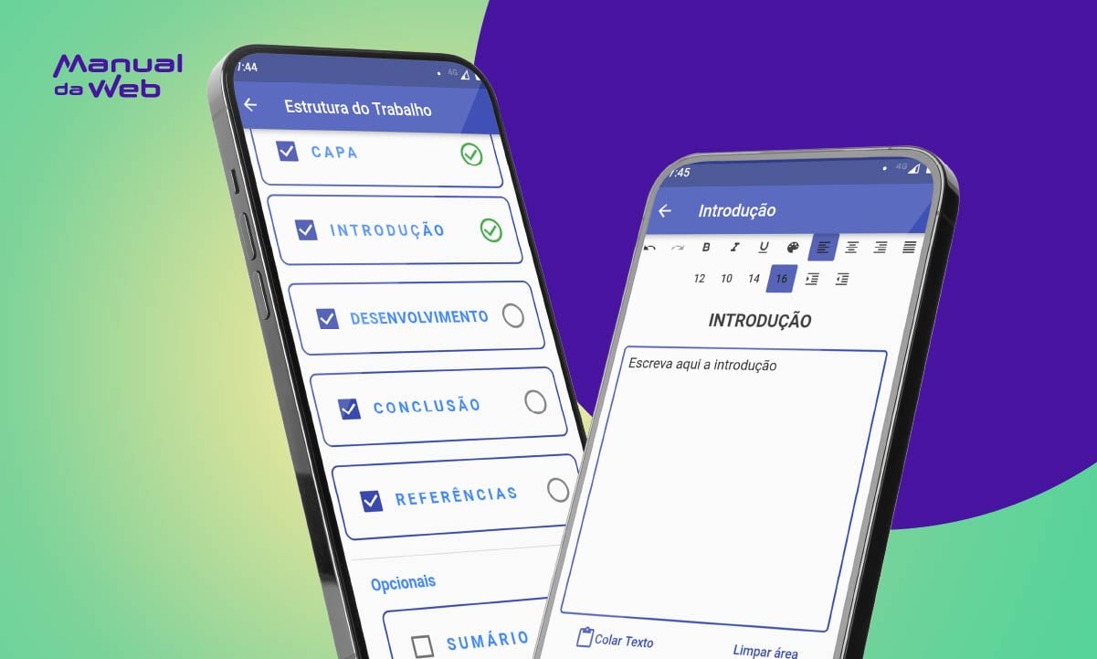 App para fazer capa de trabalho escolar em poucos minutos pelo celular