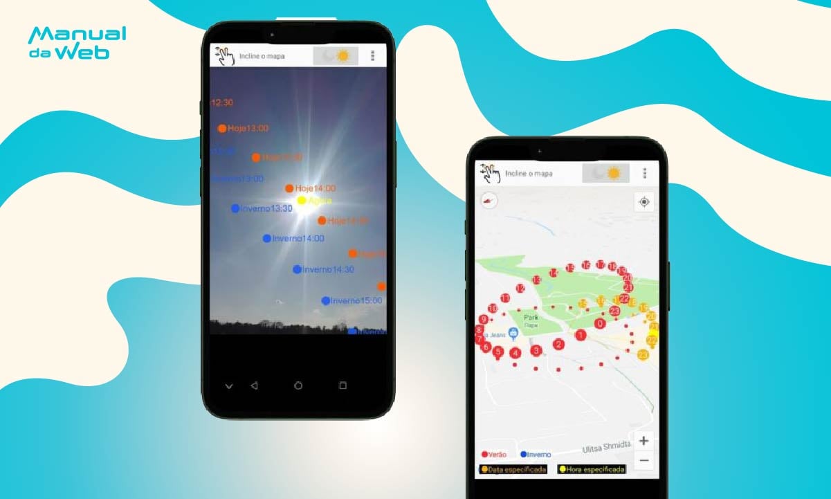 Ferramenta gratuita que mostra onde o sol nasce e se põe