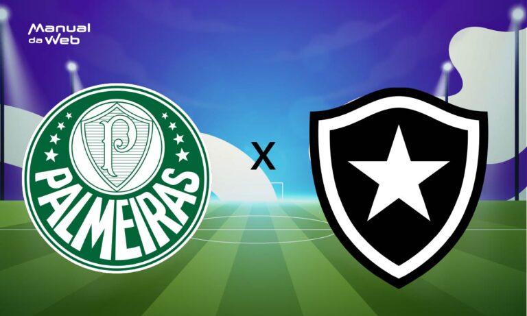 Palmeiras x Botafogo hoje