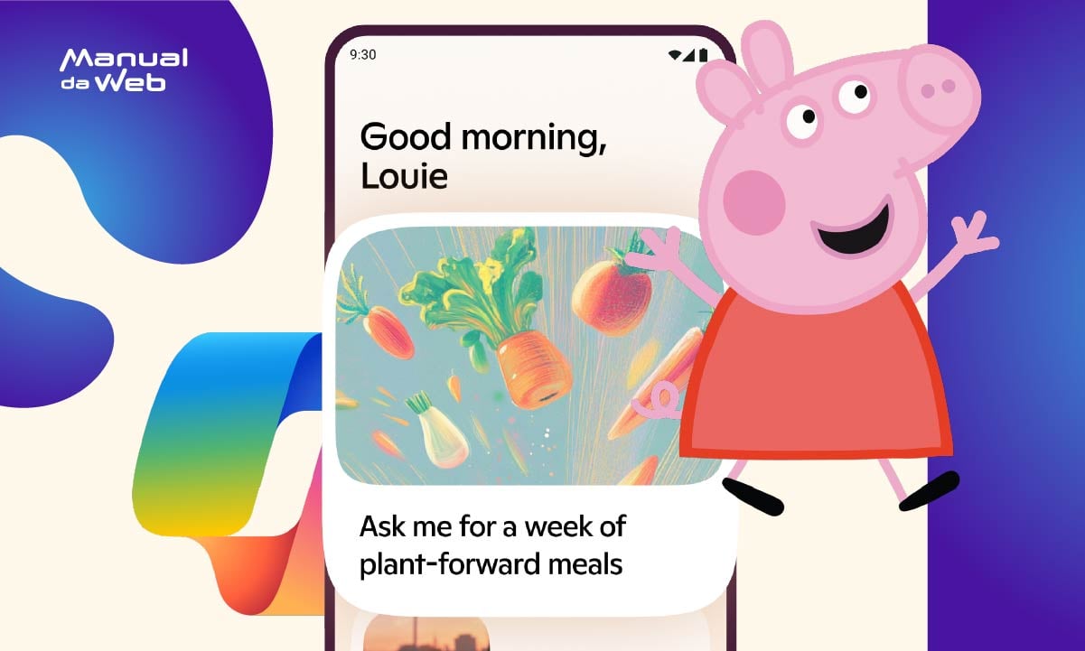 Papel de parede da Peppa Pig: app para criar modelos grátis