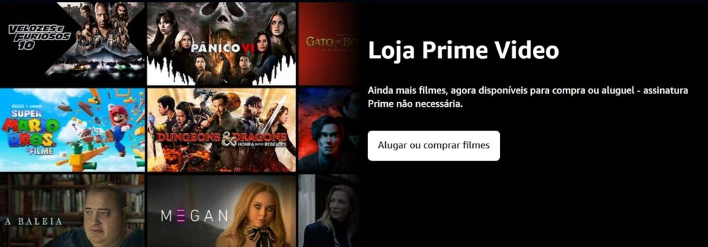 Como alugar filme no Amazon Prime