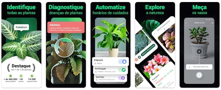 Identificar plantas por fotos grátis