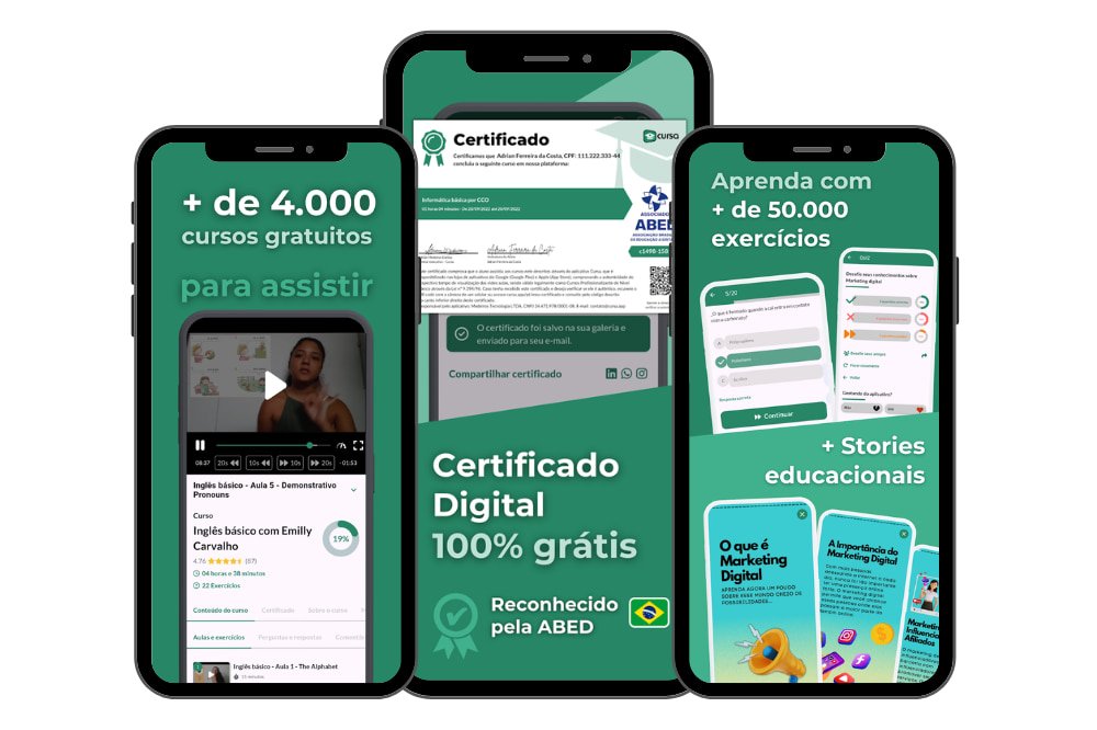 Curso de idiomas com certificado