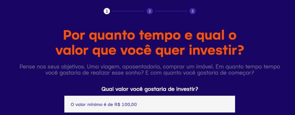 Aplicativo para investir