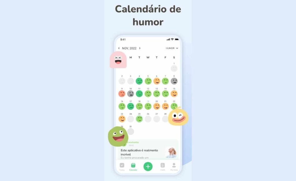 Registrar sentimentos