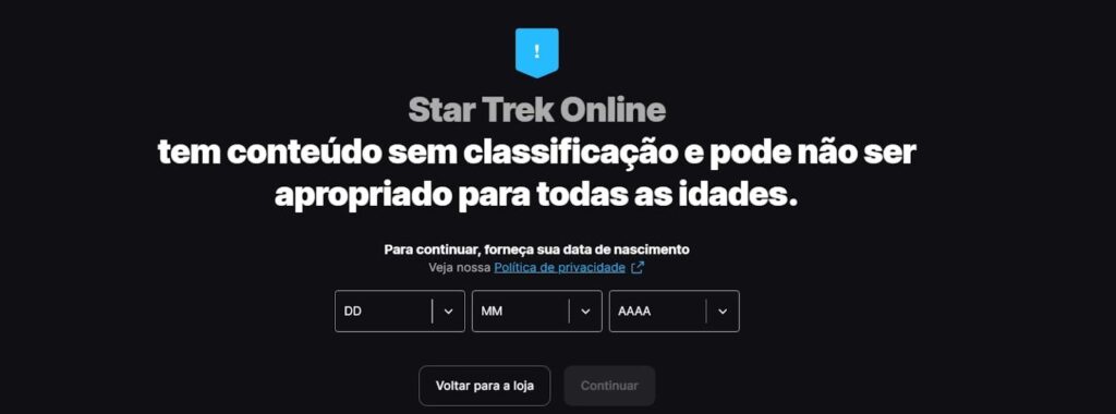 Jogar Star Trek online