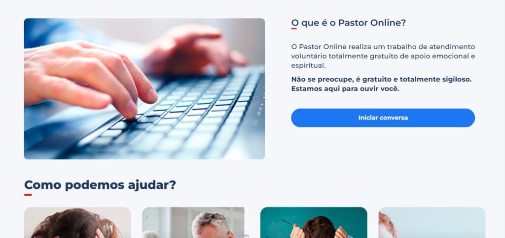 Pastor online da Universal