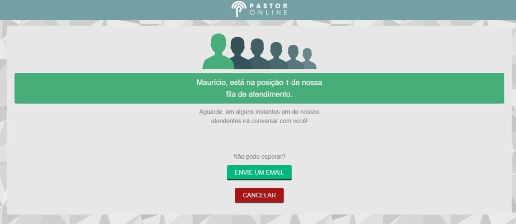 Pastor online da Universal