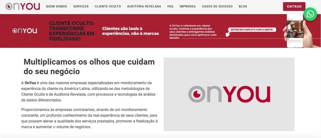 OnYou Cliente Oculto