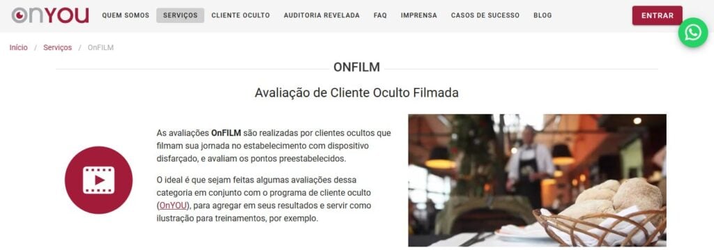 OnYou Cliente Oculto