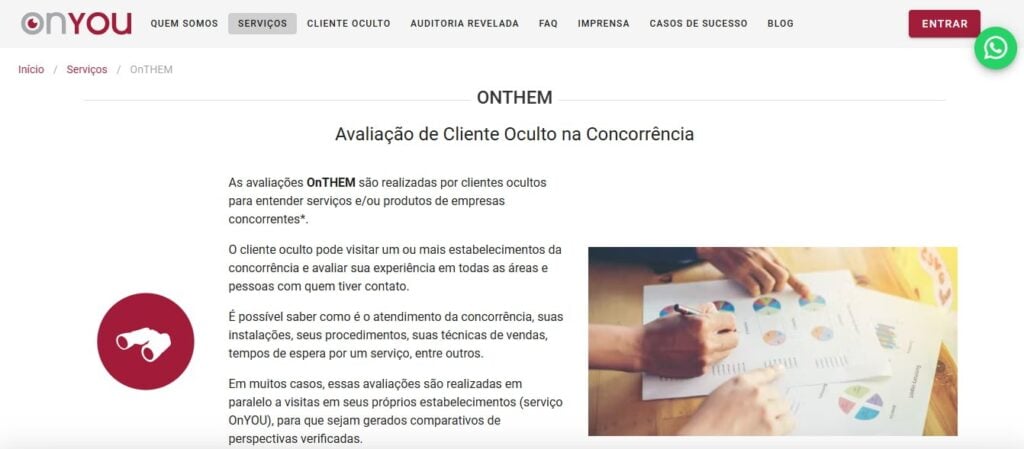 OnYou Cliente Oculto