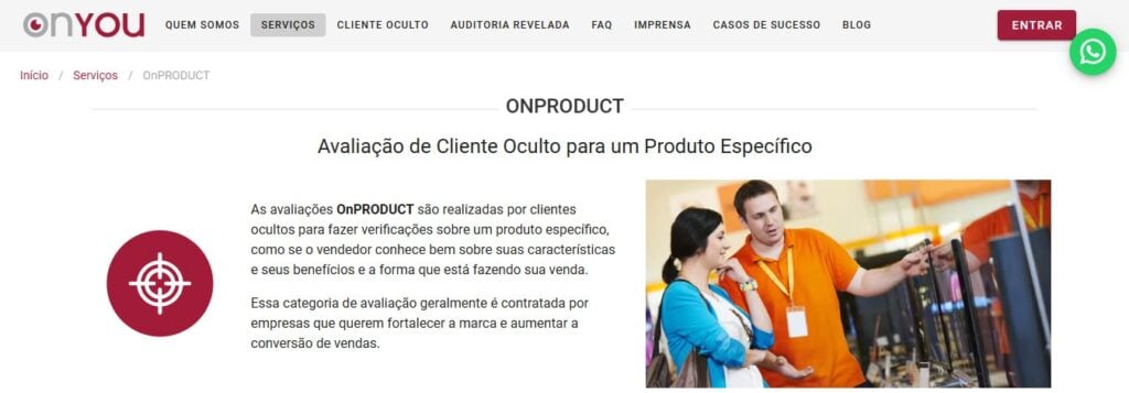 OnYou Cliente Oculto