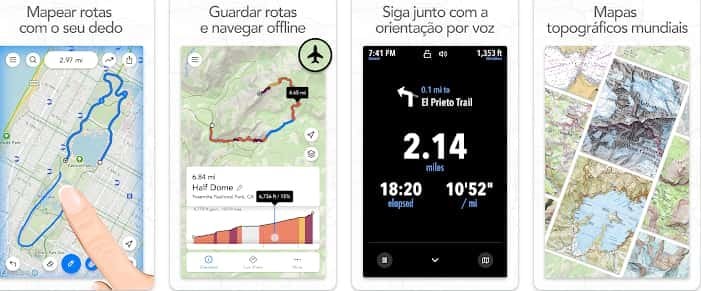 Aplicativo para medir distância